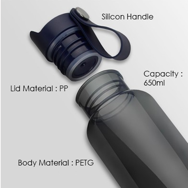 SPRING Plastic Drink Bottle 650ml