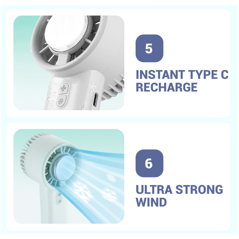TURBO Handheld Cooling Fan