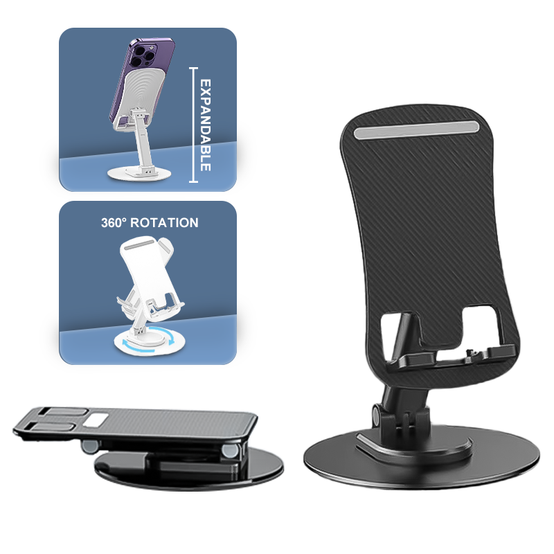 Foldable and Rotatable Phone Stand