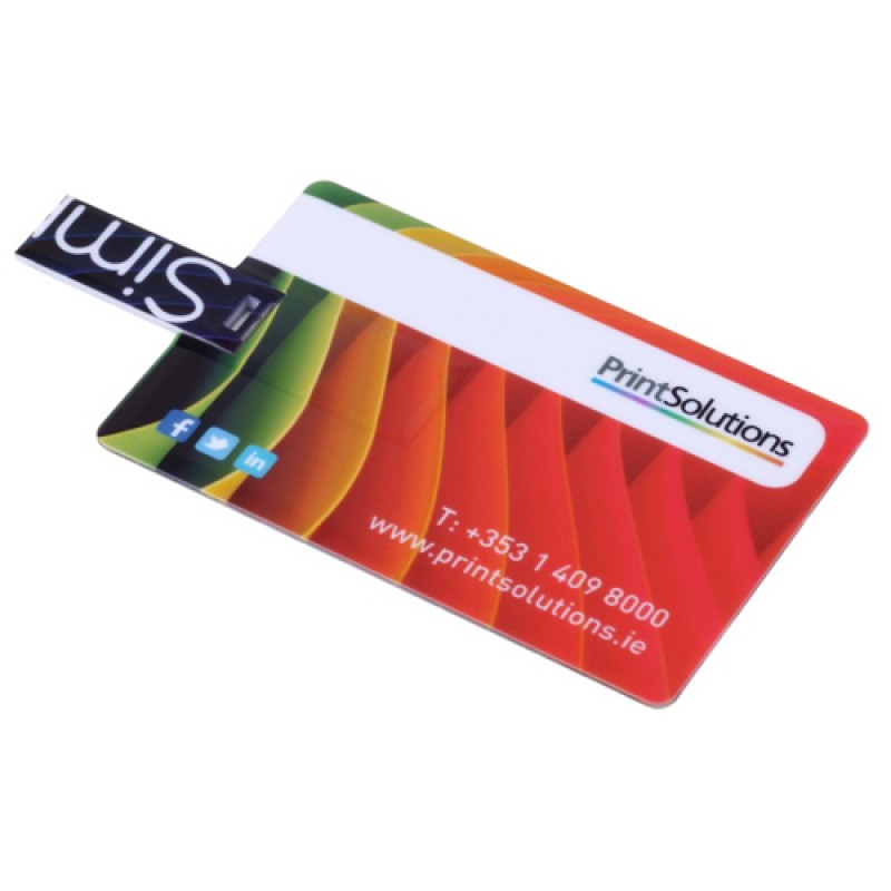 Flip Card Shape USB Flash Drive