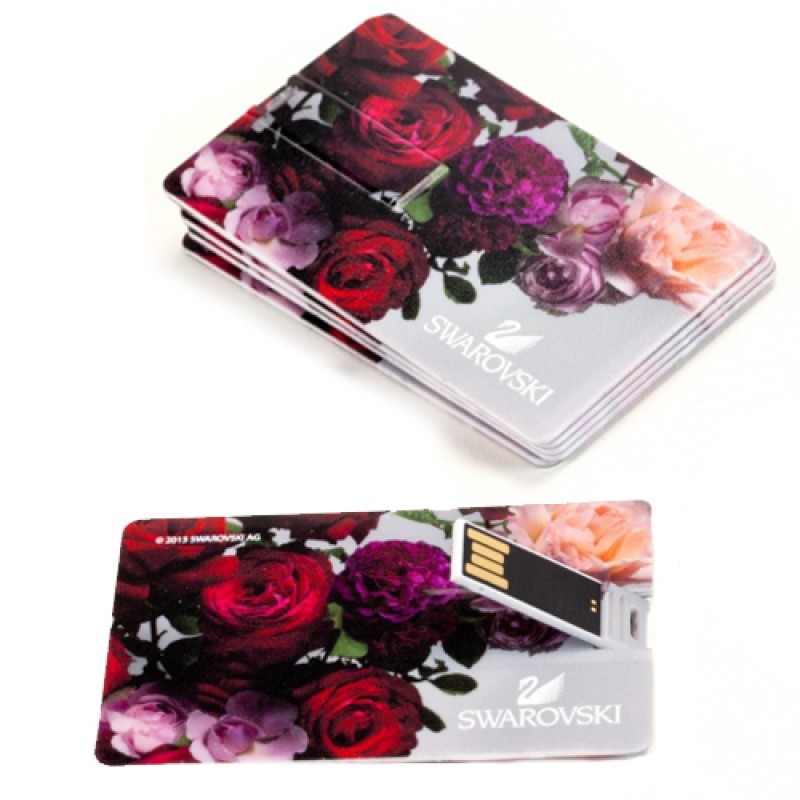 Flip Card Shape USB Flash Drive