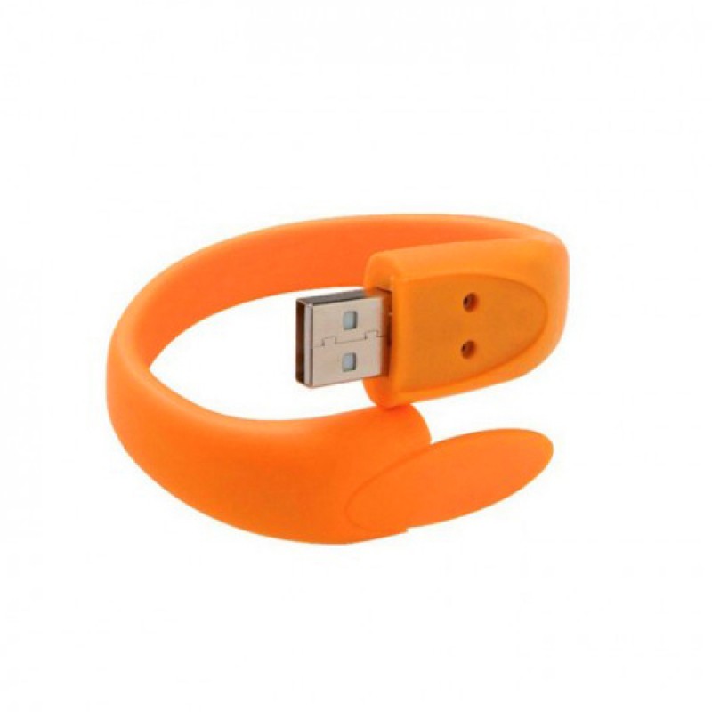 Party Silicone Wristband USB Flash Drive