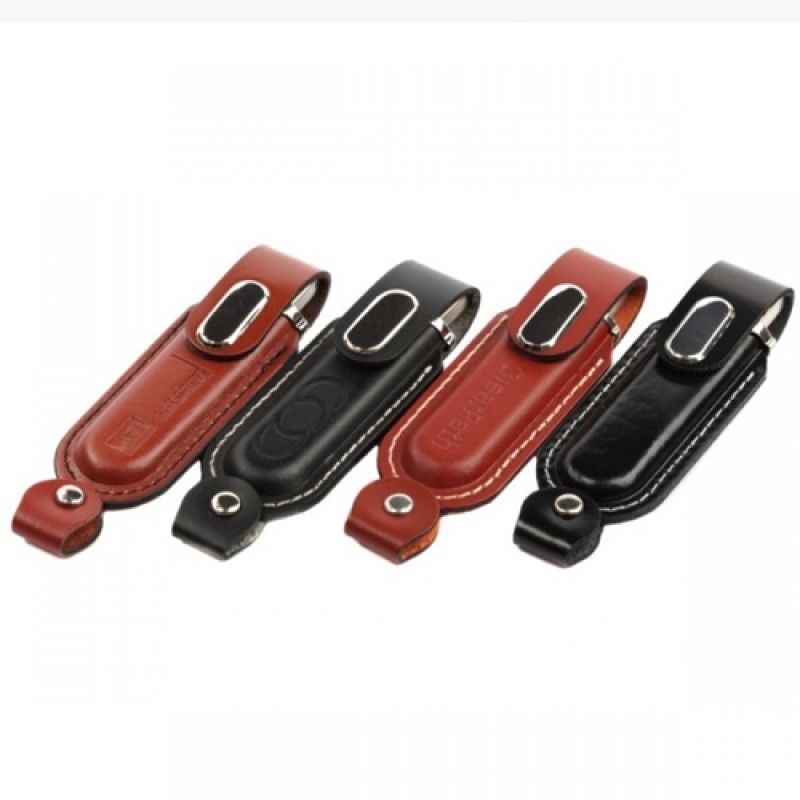 Magnetic Leather USB Flash Drive