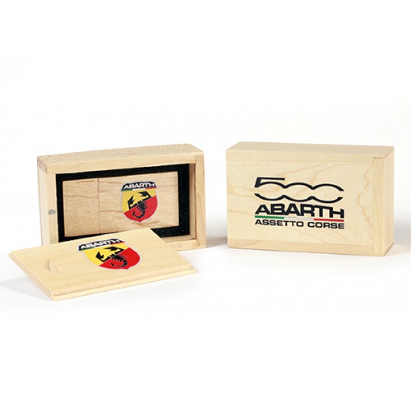 Eco-Bamboo Slide USB Box