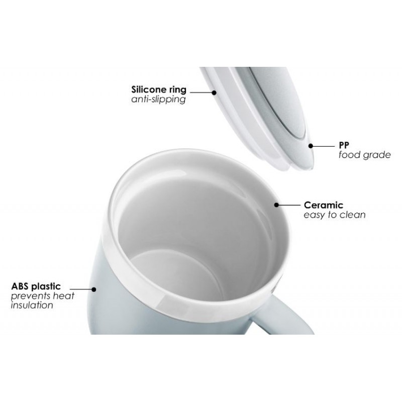 VITALITY SKY Ceramic Suction Mug
