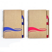 Wavy Wire-O Notebook