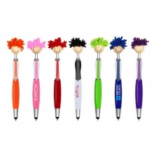 MOP TOPPERS - Stylus Ball Pen with Screen Cleaner
